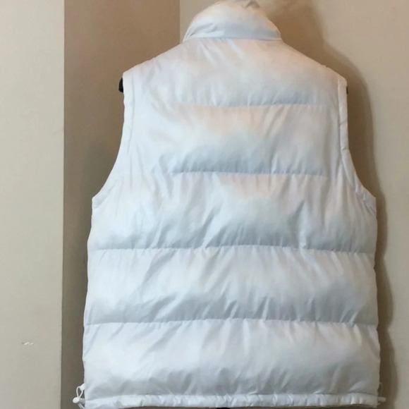 Regal Wear Long White Puffer Ski and Snow Vest - Picture 6 of 10